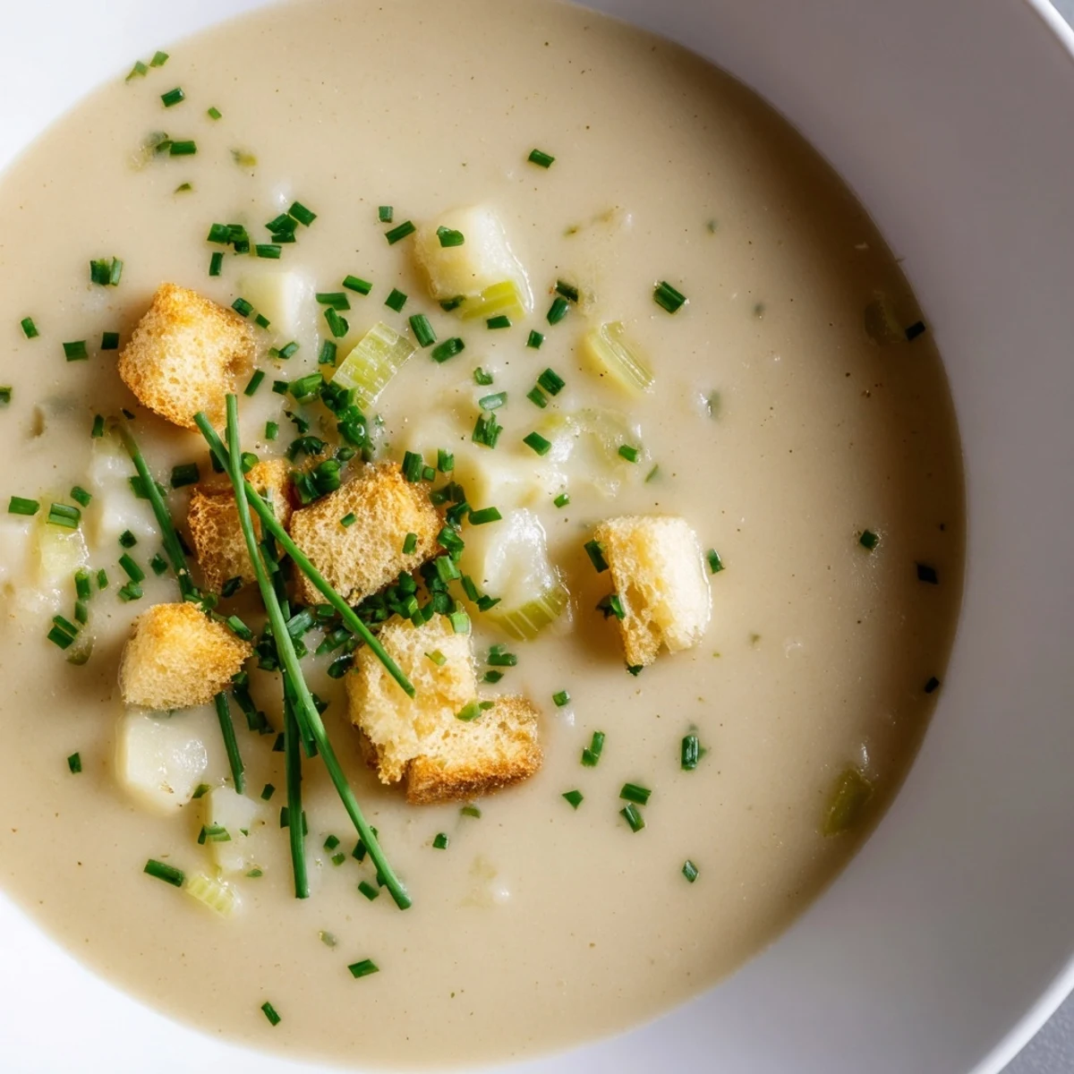 Quick Simple Potato Leek