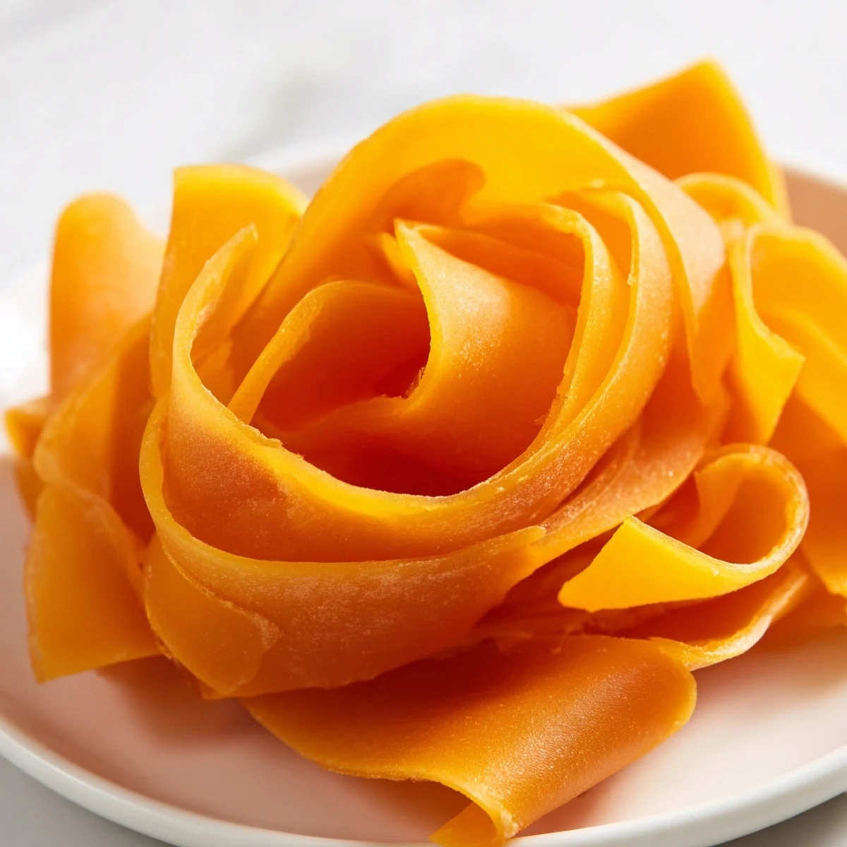 Beautifully arranged Copper Coil appetizer, a stunning vegetarian bite, perfect for guests.