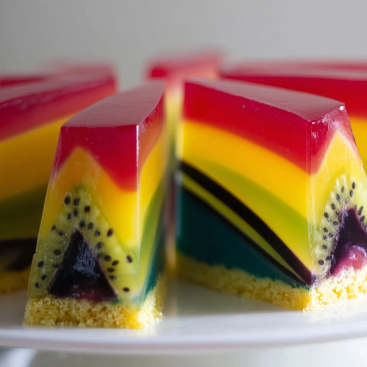 Kaleidoscope V-Shaped Dessert