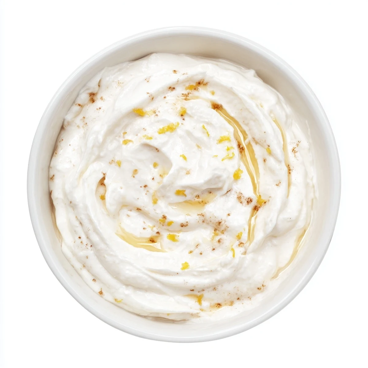 Serving suggestion: Sweet Greek yogurt fruit dip with a colorful array of fresh, sliced fruits.