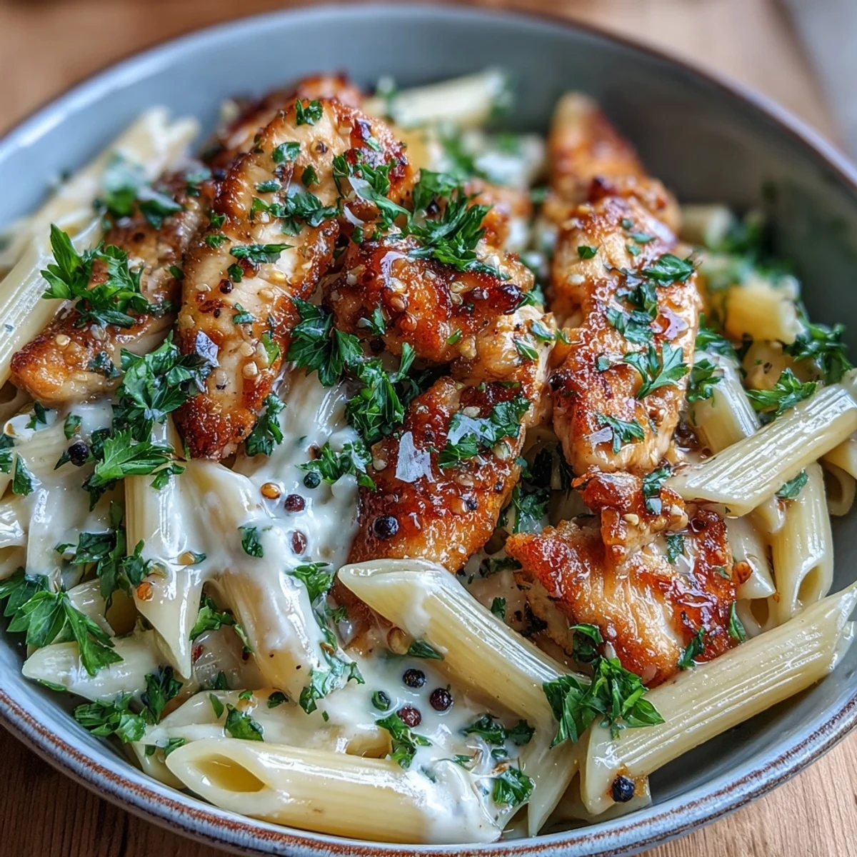 Honey Pepper Chicken Pasta