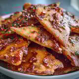 Spicy Chili Crisp Garlic Naan