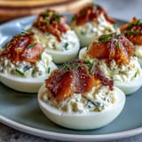 Smoked Salmon Deviled Eggs Everything