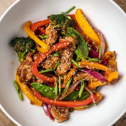 Sheet Pan Chicken Stir-Fry