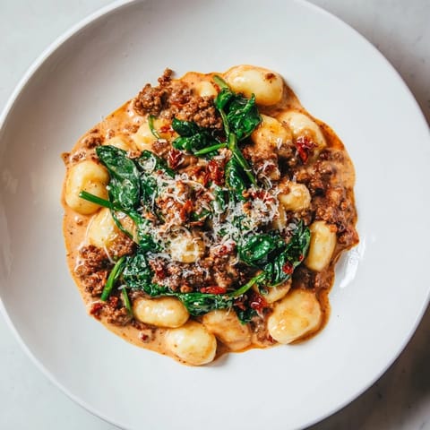 Creamy Tomato Sausage Gnocchi