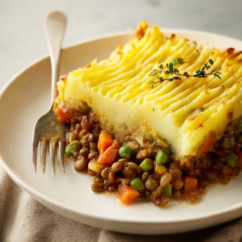 Hearty Lentil Shepherds Pie