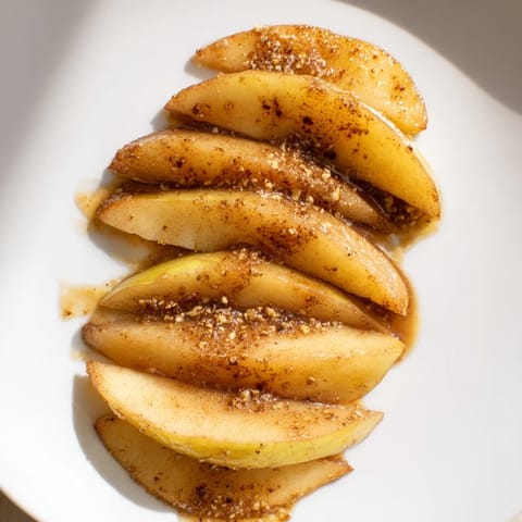 Baked Apple Slices Cinnamon
