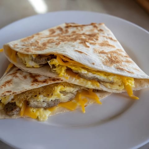 Breakfast Crunchwrap Hack