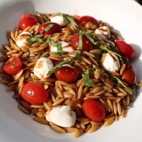 Caprese Orzo Salad