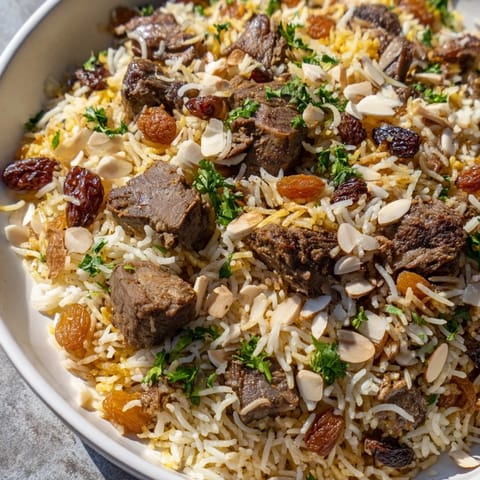 Saudi Arabian Kabsa with Meat
