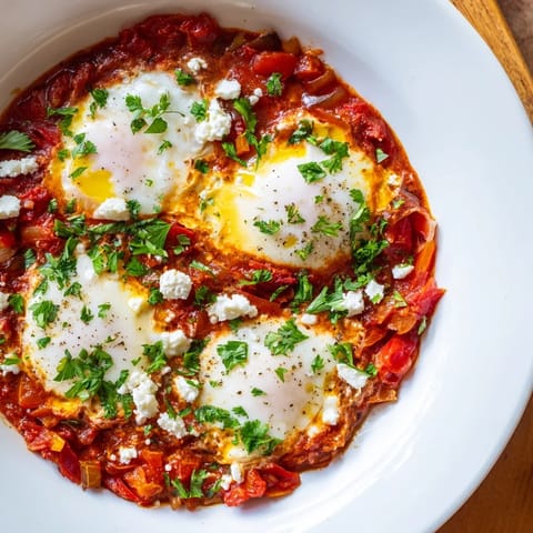 Israeli Shakshuka Eggs