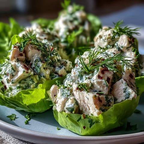 Avocado Herb Chicken Salad