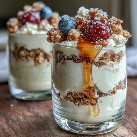 Salted Honey Yogurt Parfait