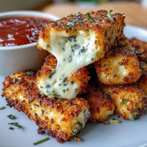 Air Fryer Mozzarella Sticks
