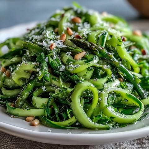 Shaved Asparagus Lemon Parmesan