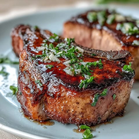 Succulent lamb chops with golden sear, served with bright gremolata of parsley, lemon, and garlic.  