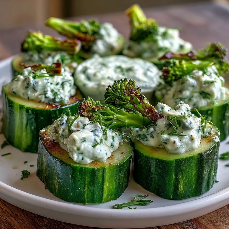 Healthy Green Snacks Board with Cucumber, Snap Peas, and Avocado Ranch: Colorful fresh vegetables served with a rich, creamy avocado ranch dip—ideal for parties or guilt-free snacking.